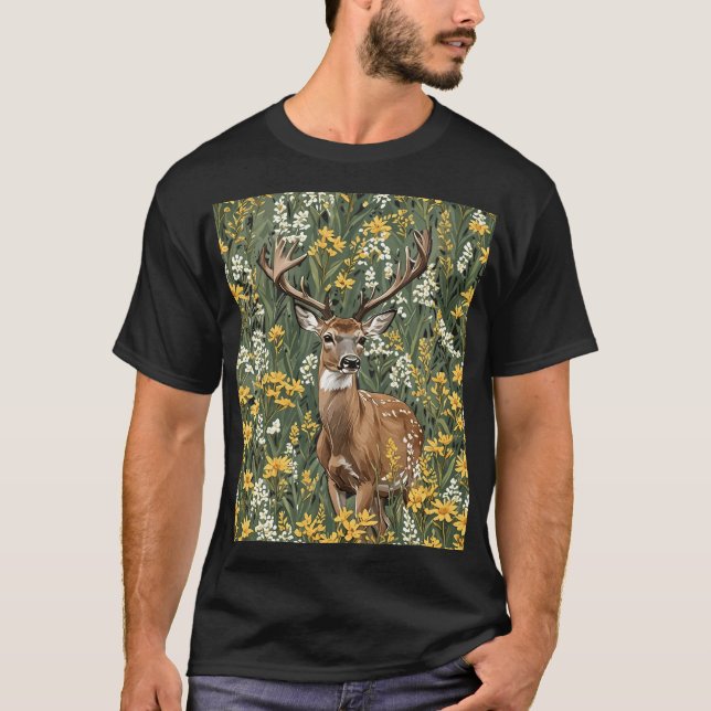 Camiseta Varkan White Tailed Deer 1 (Frente)