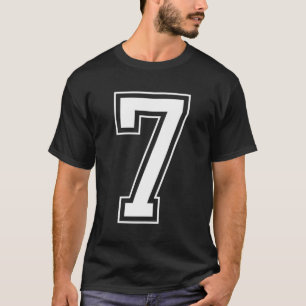 Camiseta Varsity Jersey Número 7