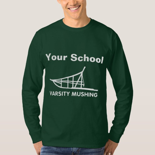 Camiseta Varsity Mushing (Frente)
