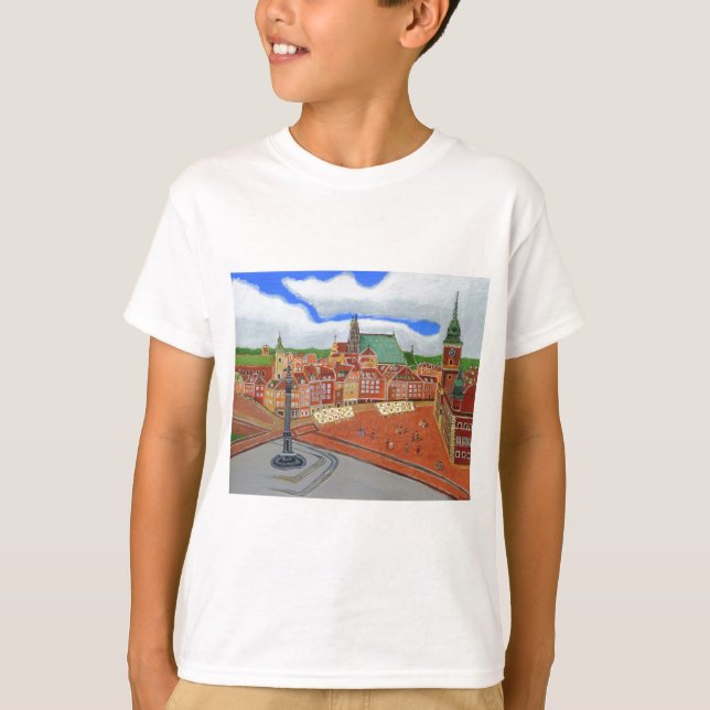 Camiseta Varsóvia — Cidade Velha (Frente)