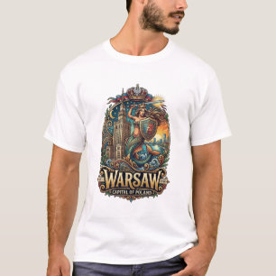 CAMISETA VARSÓVIA, POLÓNIA