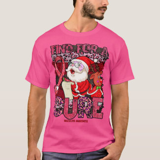 Camiseta Vasculite Sensibilização o natal leopardo cura pap