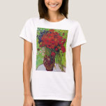 Camiseta Vase com Cornflower e Poppies, Van Gogh<br><div class="desc">Vincent Willem van Gogh (30 de março de 1853 - 29 de julho de 1890) era um pintor holandês impressionista poste que se encontra entre as figuras mais famosas e influentes da história da arte ocidental. Em pouco mais de uma década, criou cerca de 2.100 trabalhos de arte, incluindo cerca...</div>