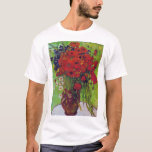 Camiseta Vase com Cornflower e Poppies, Van Gogh<br><div class="desc">Vincent Willem van Gogh (30 de março de 1853 - 29 de julho de 1890) foi um pintor holandês impressionista poste que se encontra entre as figuras mais famosas e influentes da história da arte ocidental. Em pouco mais de uma década, criou cerca de 2.100 trabalhos de arte, incluindo cerca...</div>