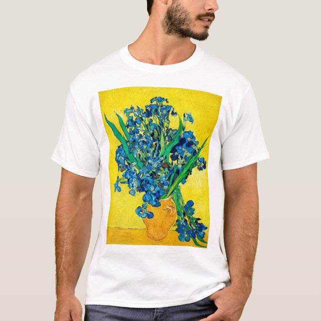 Camiseta Vase com irlandeses, Van Gogh (Frente)