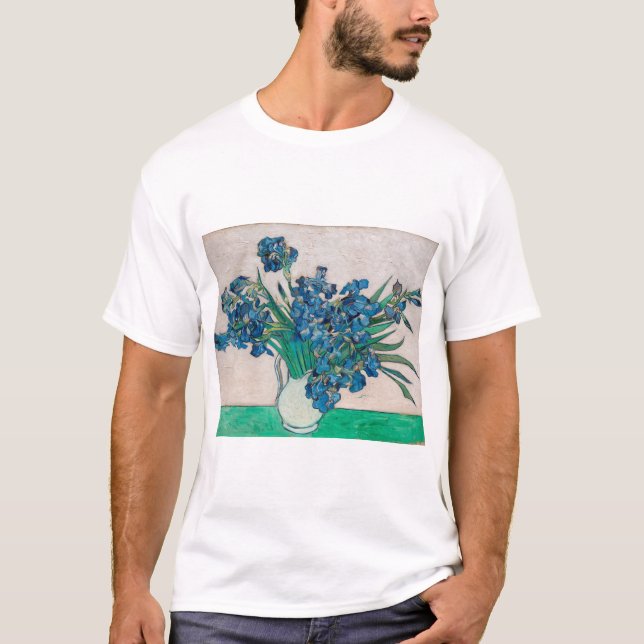 Camiseta Vase com irlandeses, Van Gogh (Frente)