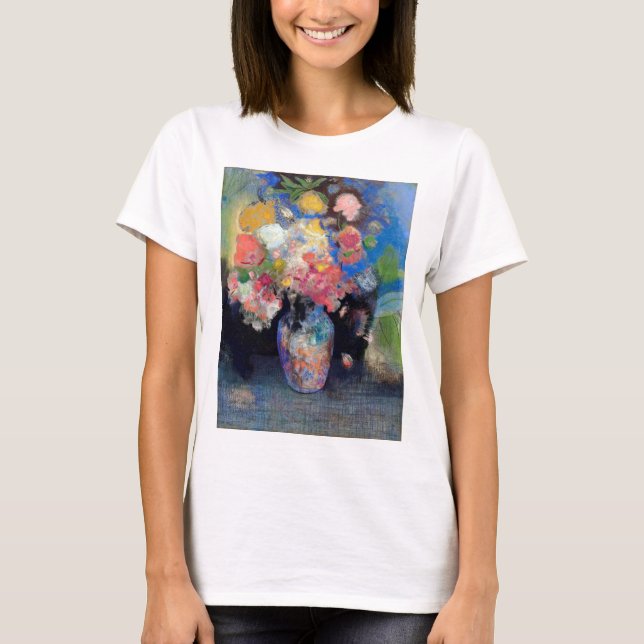Camiseta Vase das Flores, Redon (Frente)
