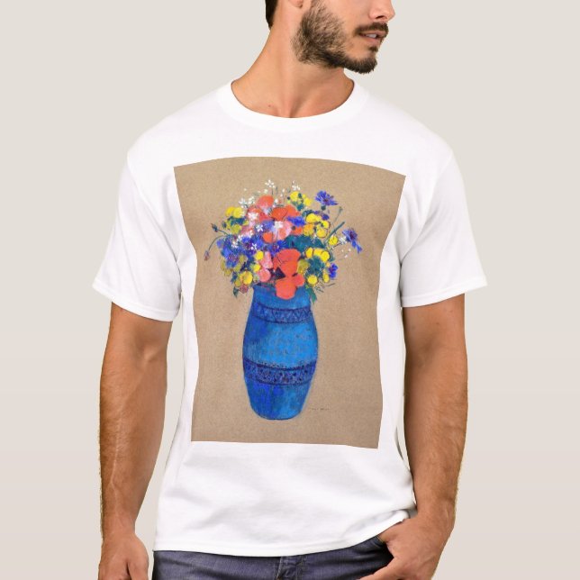 Camiseta Vase das Flores, Redon (Frente)