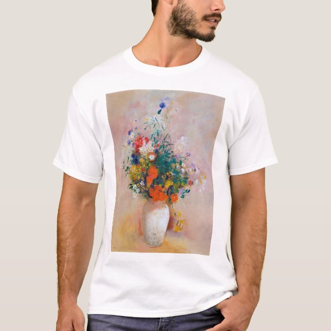 Camiseta Vase das Flores, Redon (Frente)