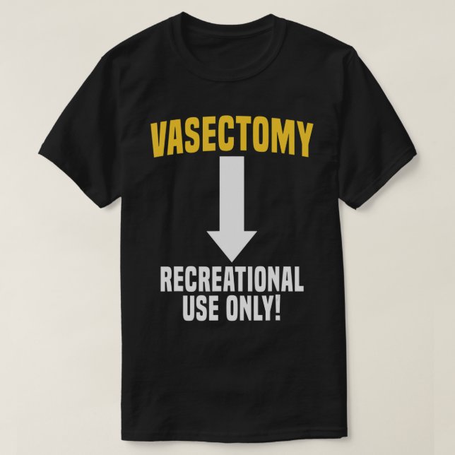 Camiseta Vasectomia Cirurgia Sobrevivência da Família de Co (Frente do Design)