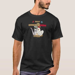 Camiseta Vasilha de Água para Frango Vintage Feminina Melho