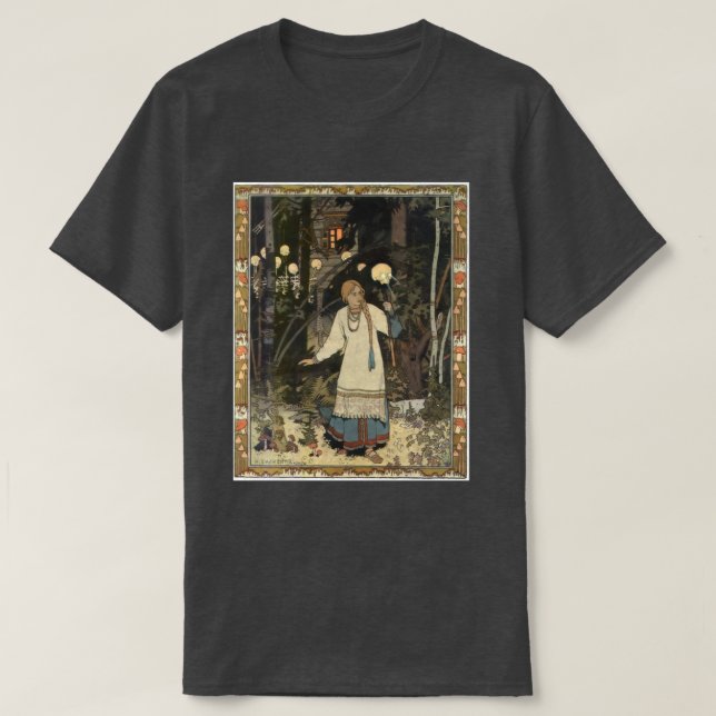 Camiseta Vasilisa - russo Fairytail - o 1 bonito (Frente do Design)