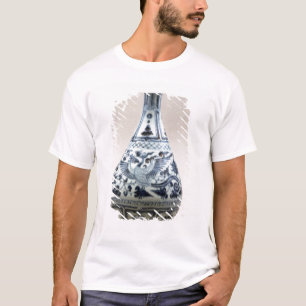 Camiseta Vaso azul e branco, dinastia de Yuan