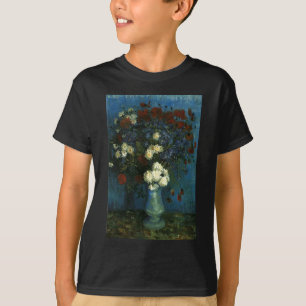 Camiseta Vaso com Centáureas e Papoulas, van Gogh