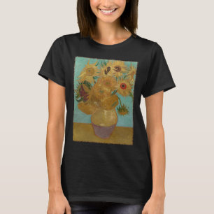 Camiseta Vaso com Doze Girassóis por Vincent van Gogh