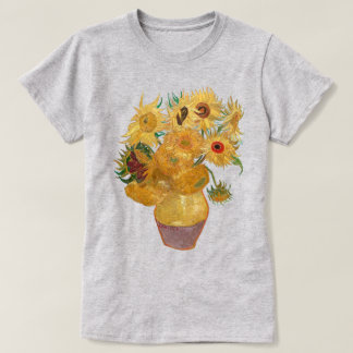 Camiseta Vaso com Doze Girassóis | Van Gogh |