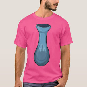 Camiseta Vaso de Flor Vaso de Cerâmica Forno de Cerâmica Va