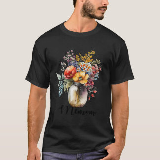 Camiseta Vaso De Flores Memom