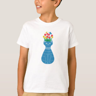 Camiseta Vaso de Gato