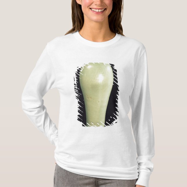 Camiseta Vaso de junho "Meiping" com um esmalte azul (Frente)