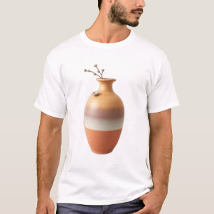 Camiseta Vaso Mínimo Terrestre Cerâmico