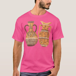 Camiseta Vasos de Cerâmica Grega Artista de Cerâmica