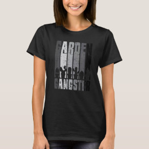 Camiseta Vasos de Plantas Gangster de Jardim Cacto Fofo Cac