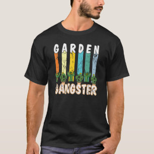 Camiseta Vasos de Plantas Gangster Jardim Cacto Fofo