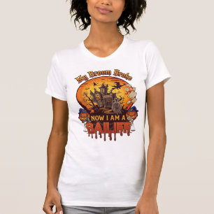 Camiseta Vassoura Quebrou Oficial de Justiça Fantasma do Ha