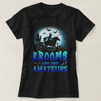 Camiseta Vassouras São Cavaleiros de Halloween Amadores