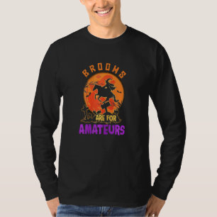 Camiseta Vassouras São Para Amadores De Halloween Cavalo Br