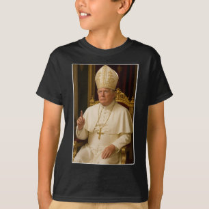 Camiseta Vaticano Cristão Um Novo Papa Divertido Político