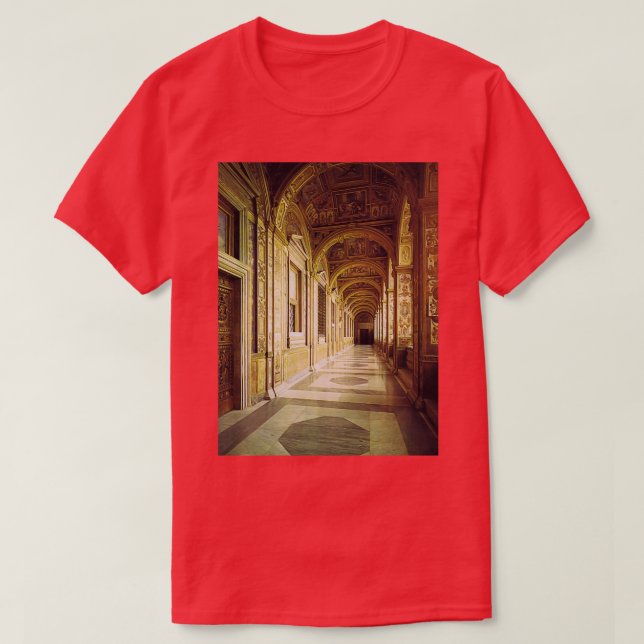 Camiseta Vaticano Lodge de Raffaello di Sanzio (Frente do Design)