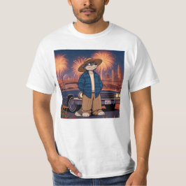 Camiseta Vato Lobo no dia 4 de julho