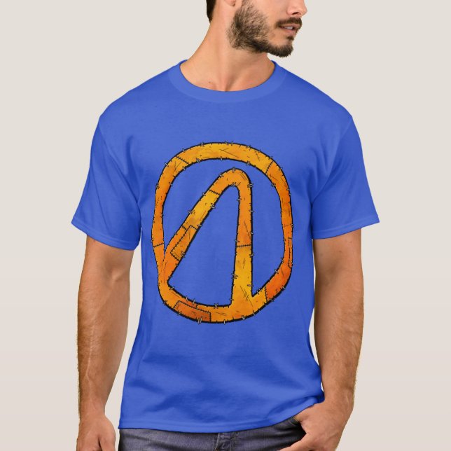 Camiseta Vault Stitched Borderlands (Frente)