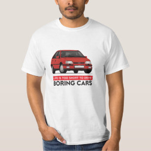 Camiseta Vauxhall Astra GTE - A vida é muito curta - 34 co