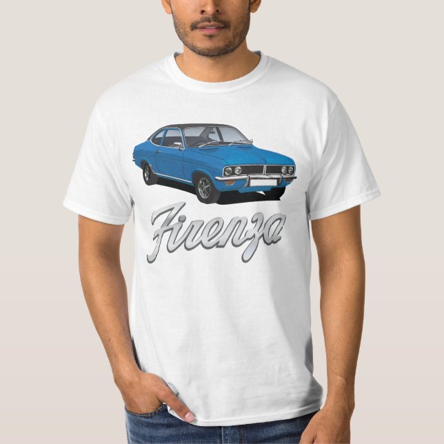 Camiseta Vauxhall Firanza em 17 cores (Frente)