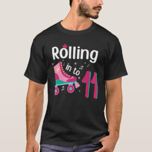 Camiseta Vazando em 11 anos, vamos rolar, vou virar 1 rolo