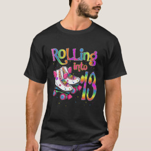 Camiseta Vazando Para 13 Anos Vamos Roll Estou Virando 13 R