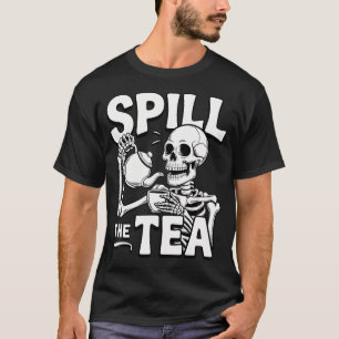 Camiseta Vazar o Chá Fofoca Divertida