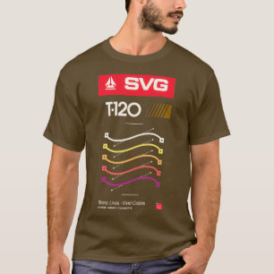 Camiseta Vazio retrô VHS SVG