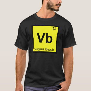 Camiseta Vb - Tabela Periódica de Química da Cidade de Virg