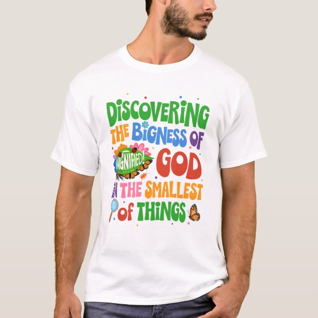 Camiseta VBS 2025 Magnified Small Insetts Adve (Frente)