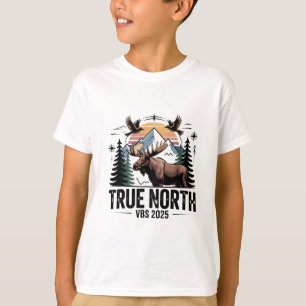 Camiseta Vbs 2025 Verdadeiro Norte Confiar em Jesus Suma Cr