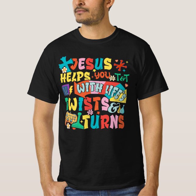 Camiseta VBS Gire E Roda 2023 Após Jesus Mudar (Frente)