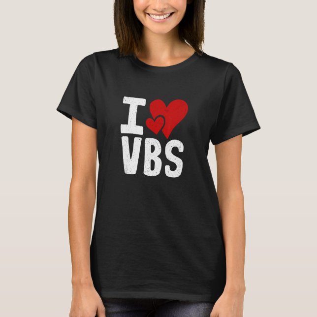 Camiseta VBS I Adora Escola de Bíblias de Férias Christian  (Frente)