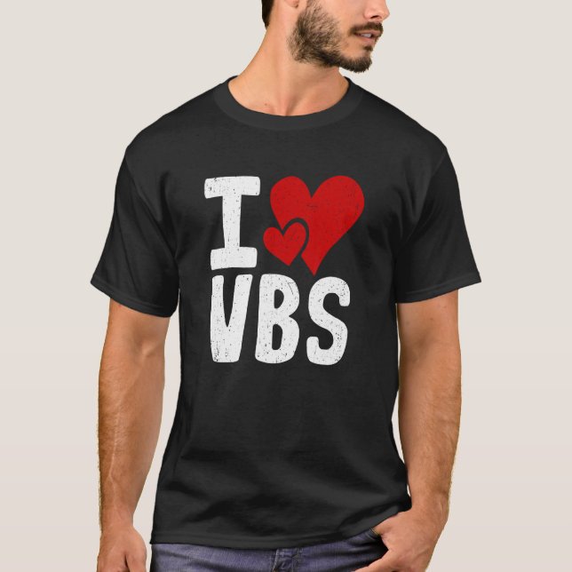 Camiseta VBS I Adora Escola de Bíblias de Férias Christian  (Frente)