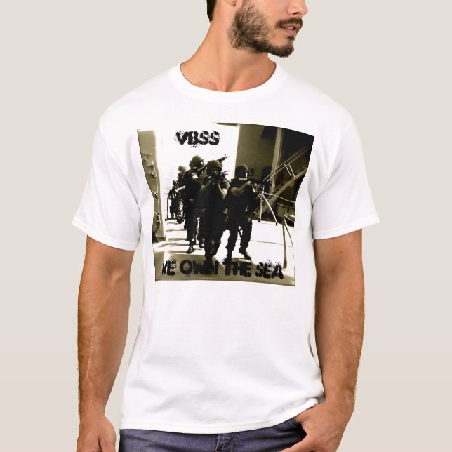 CAMISETA VBSS NÓS POSSUÍMOS O MAR (Frente)