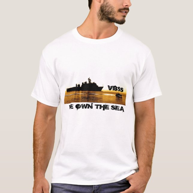 CAMISETA VBSS NÓS POSSUÍMOS O MAR (Frente)