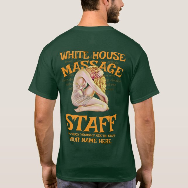 CAMISETA VD DST HILLARY CLINTON SERVIDOR E-MAIL DEMOCRATA P (Verso)